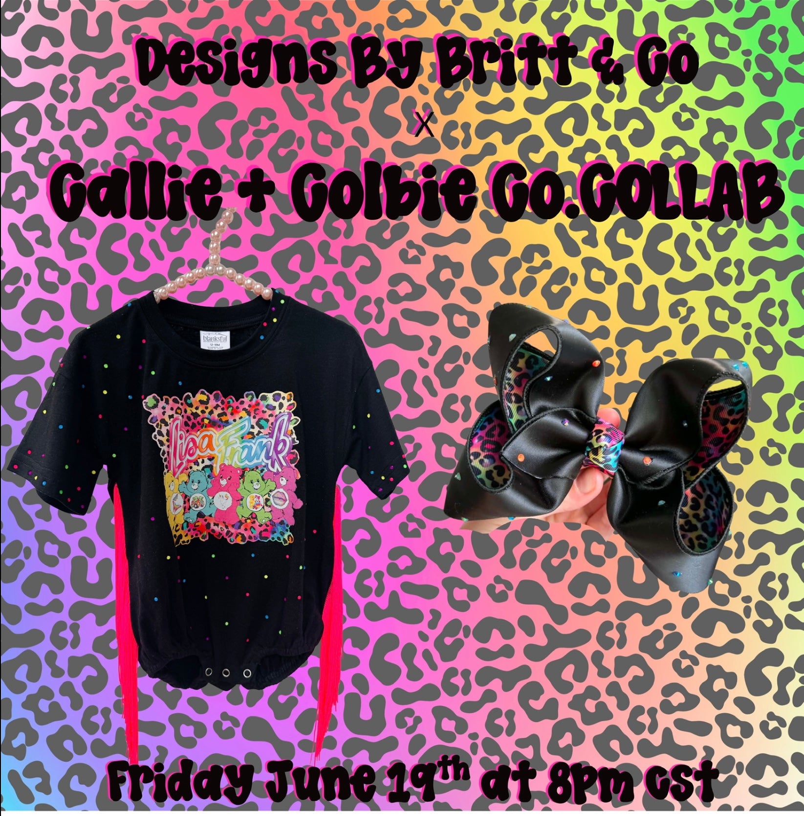 Colorful Bears COLLAB with Callie & Colbie Co.