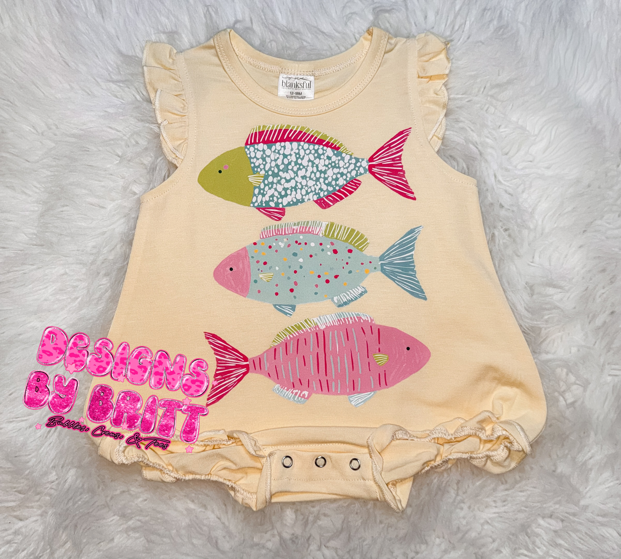 Rainbow Fish SS Bubble