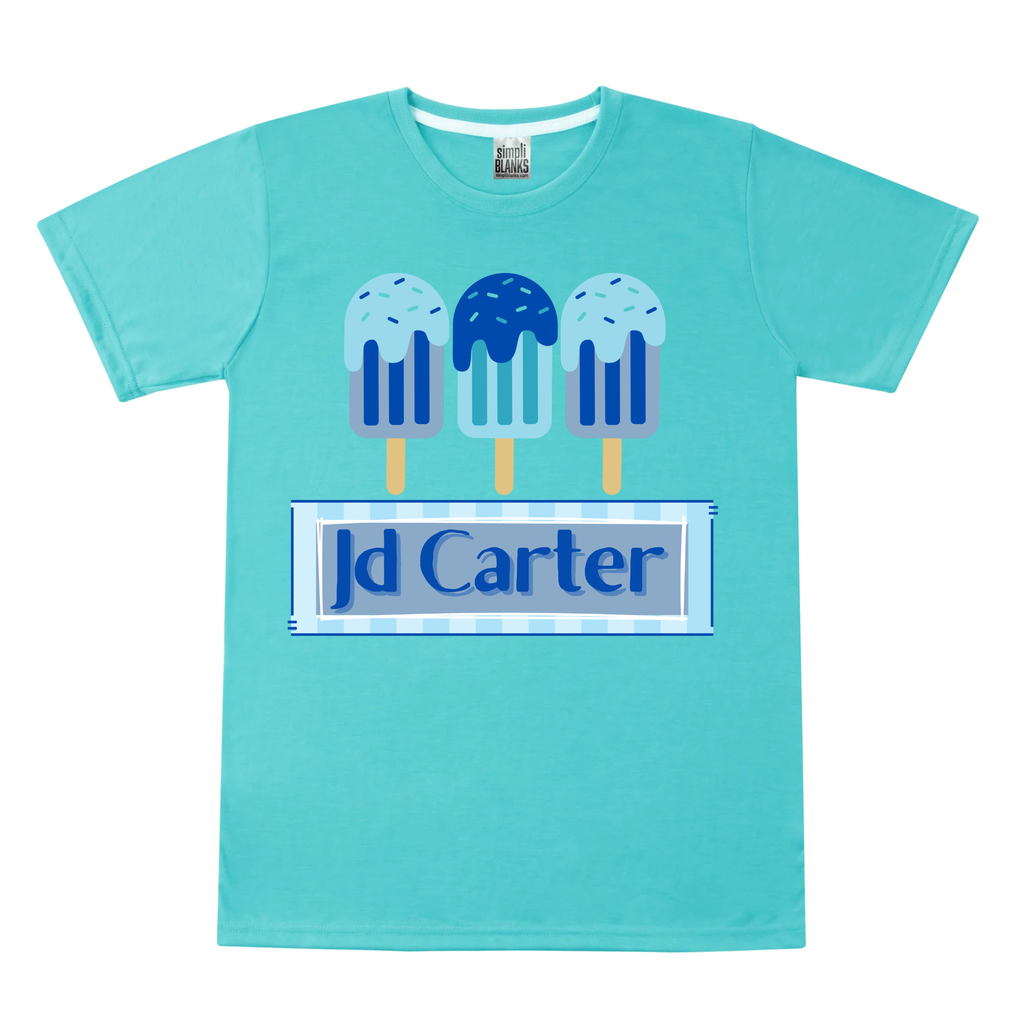 Popsicle Custom Name Tee