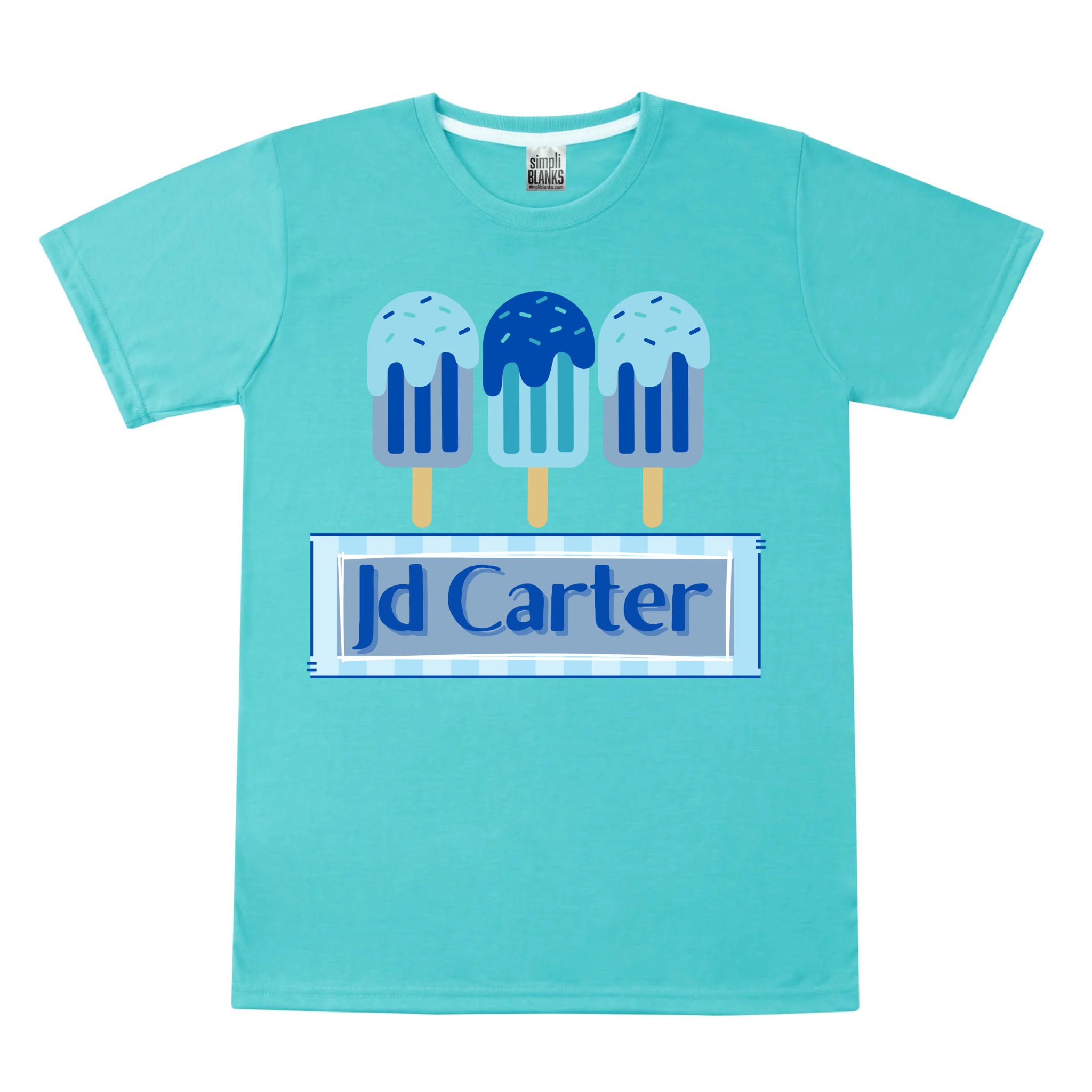 Popsicle Custom Name Tee