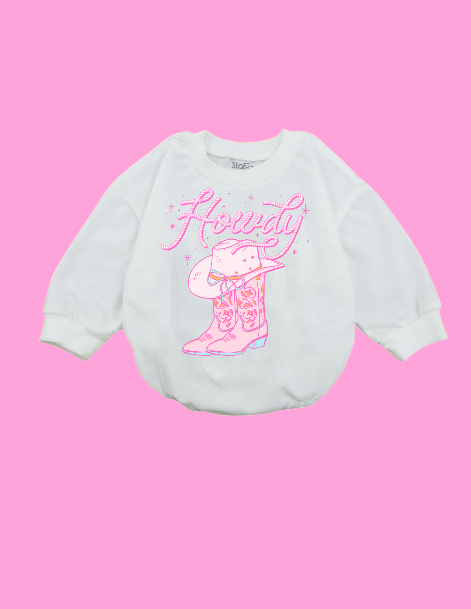 Howdy Long Sleeve polyester Bubble