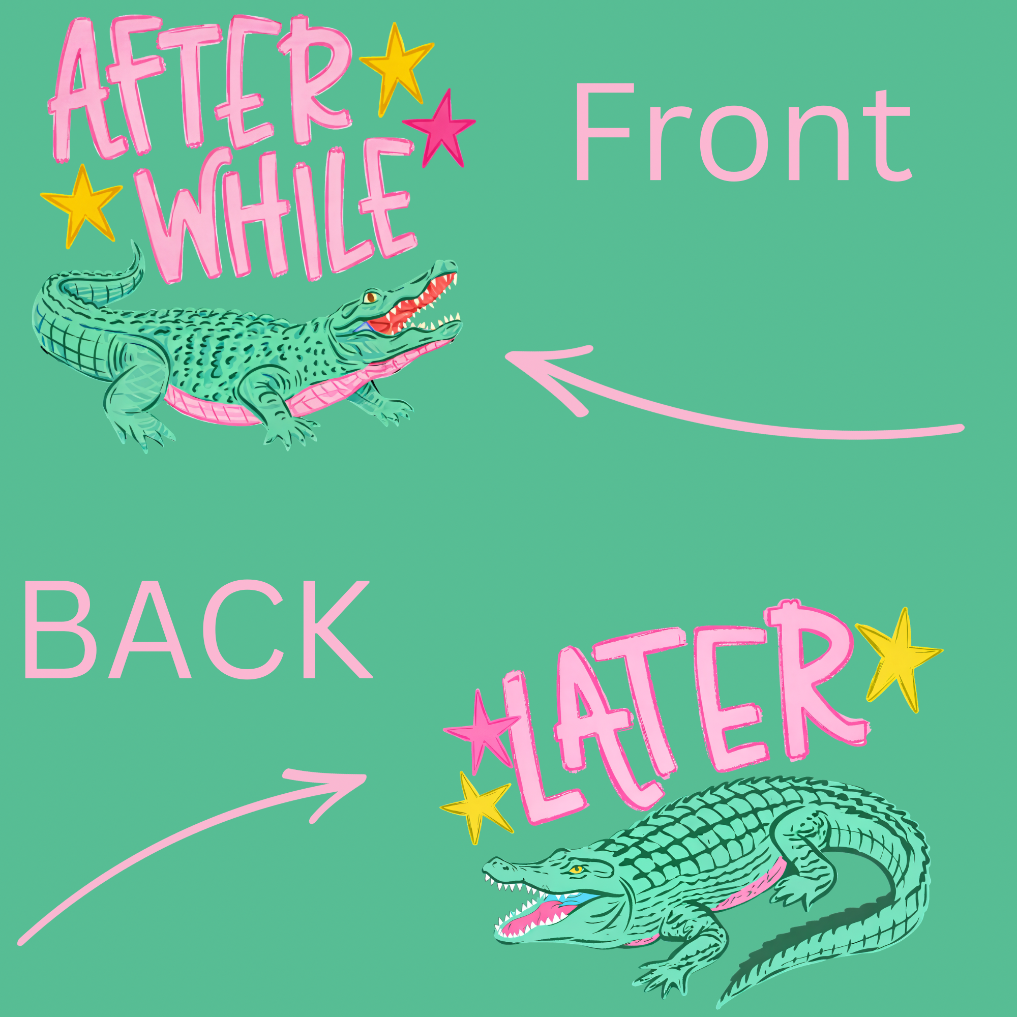 After While Alligator SS Bubble