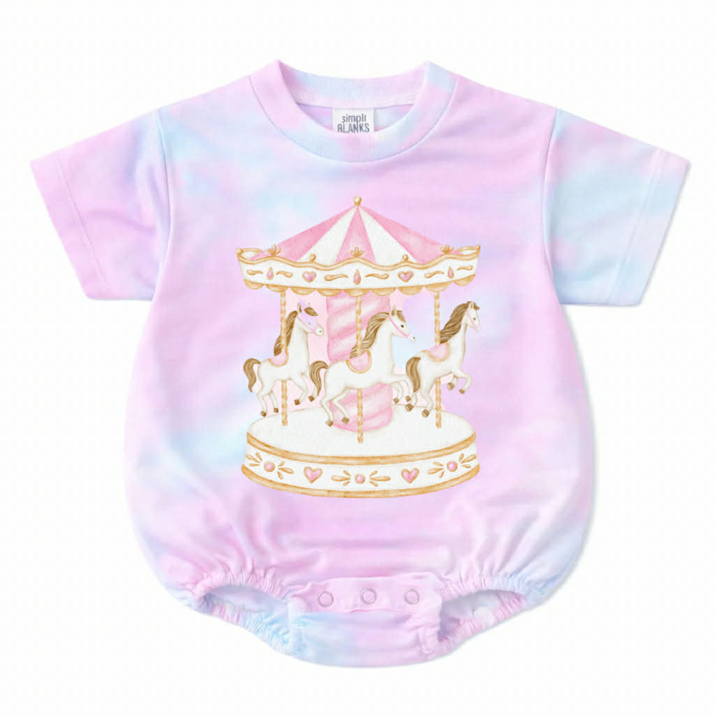 Cotton Candy Carousel Bubble