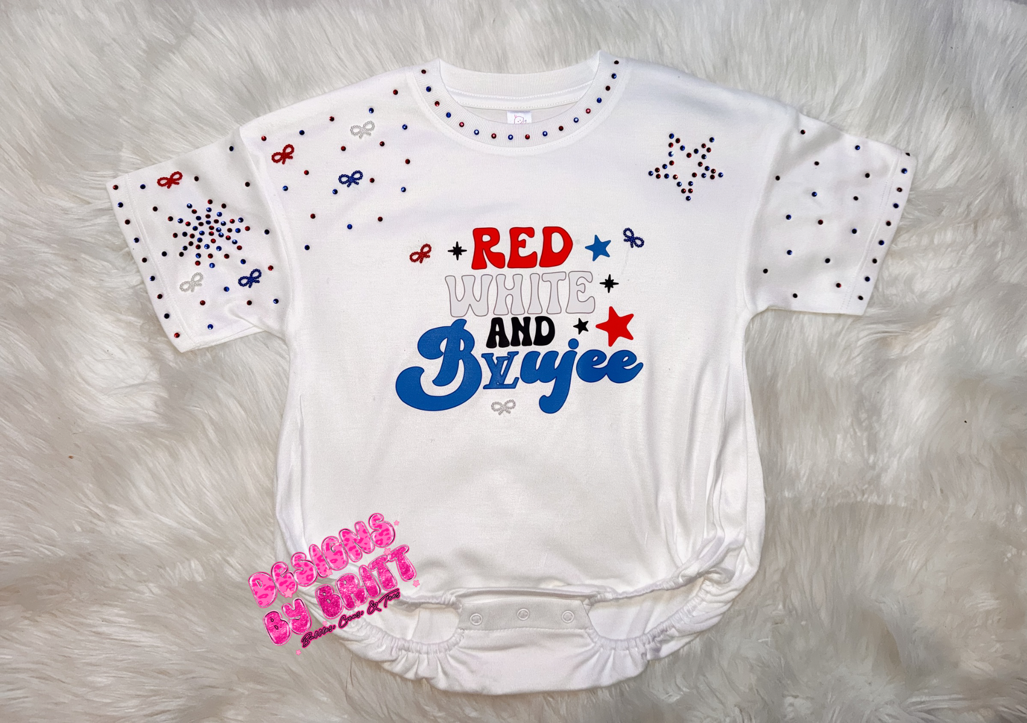 Red White & Boujee SS Bubble
