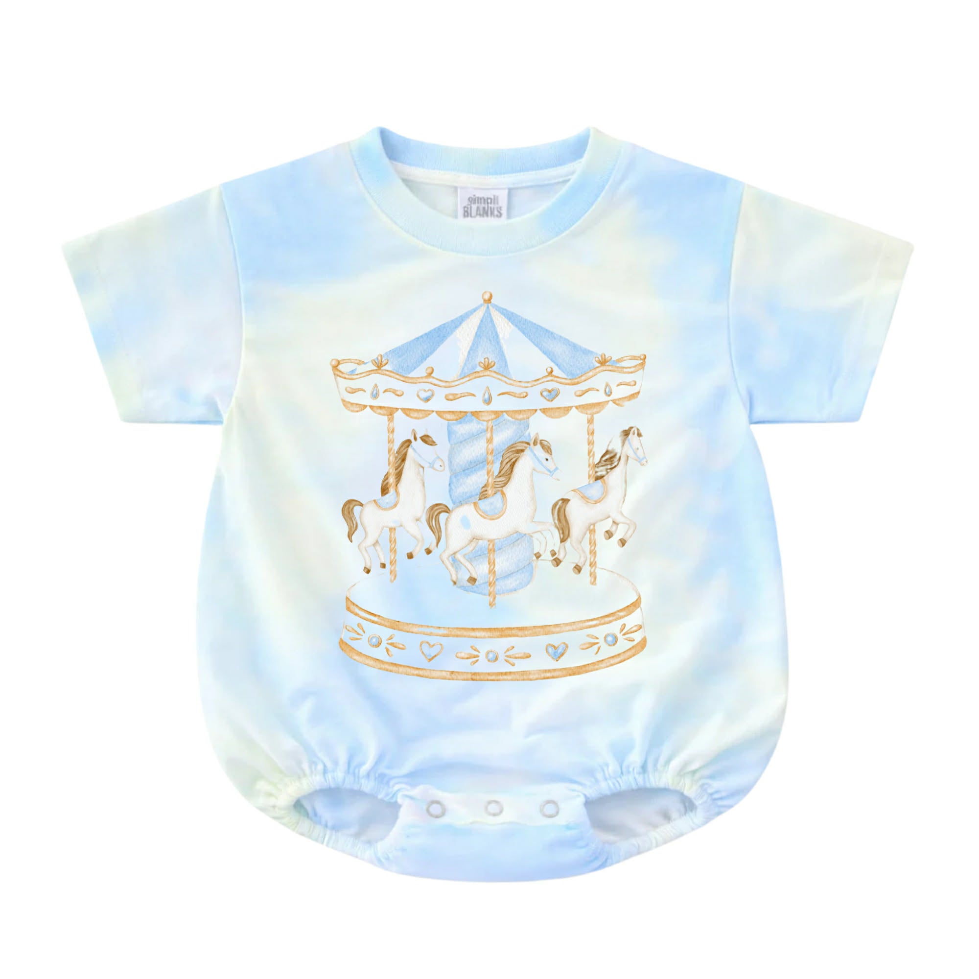Tye Dye Carousel Bubble