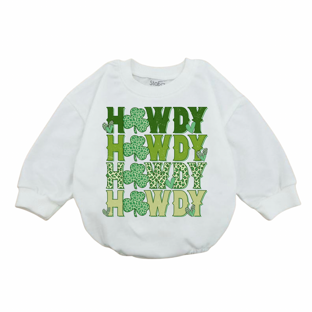 Howdy Long Sleeve Polyester Bubble