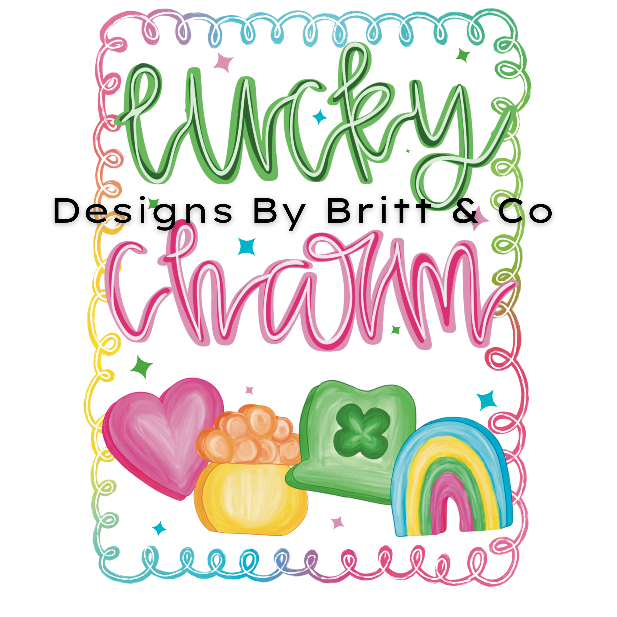 Lucky Charm Short Sleeve Bubble