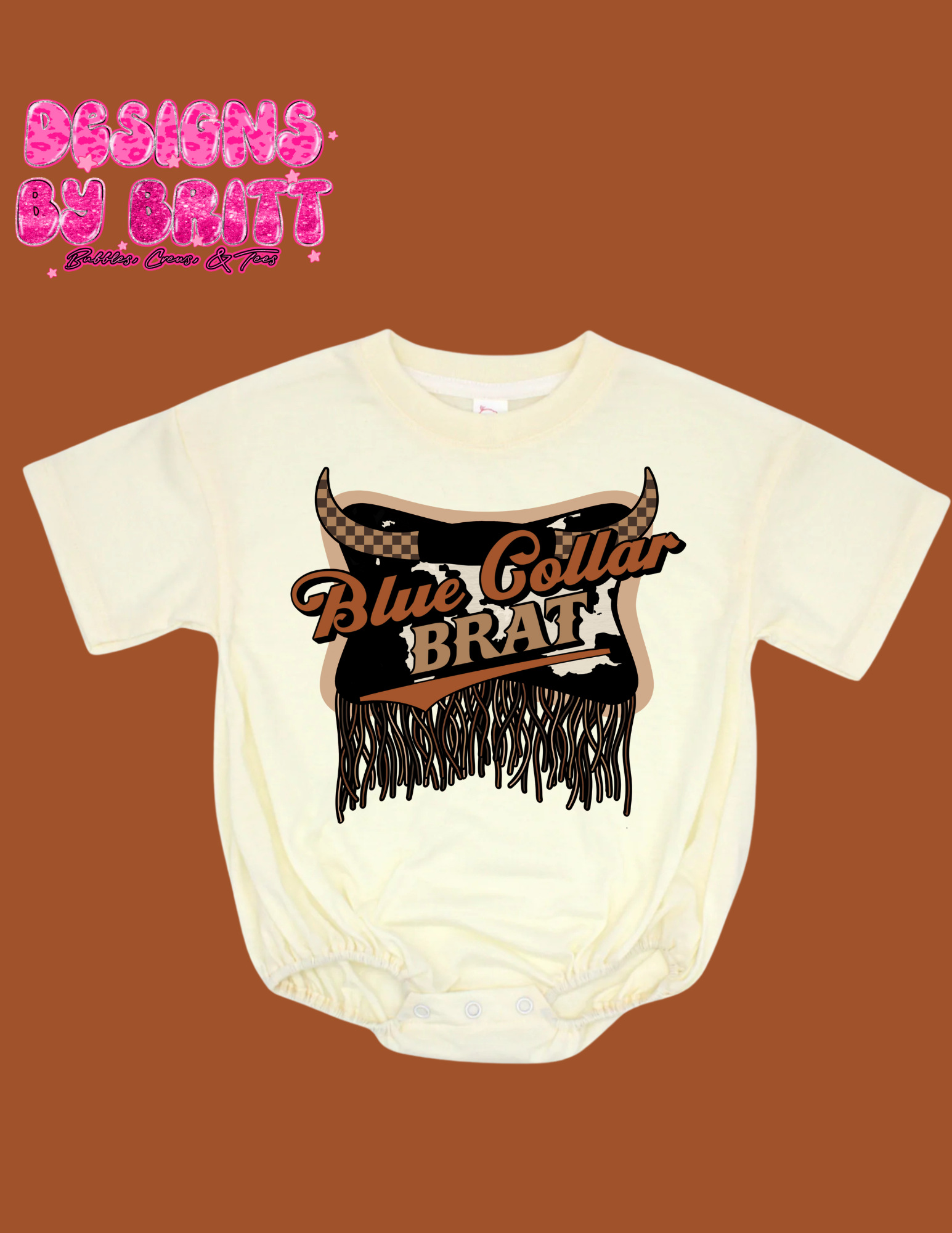 Blue Collar Brat Short Sleeve Bubble