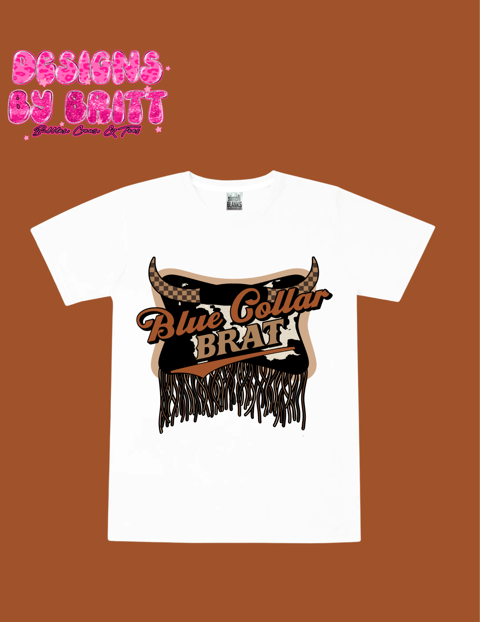 Blue Collar Brat Tee