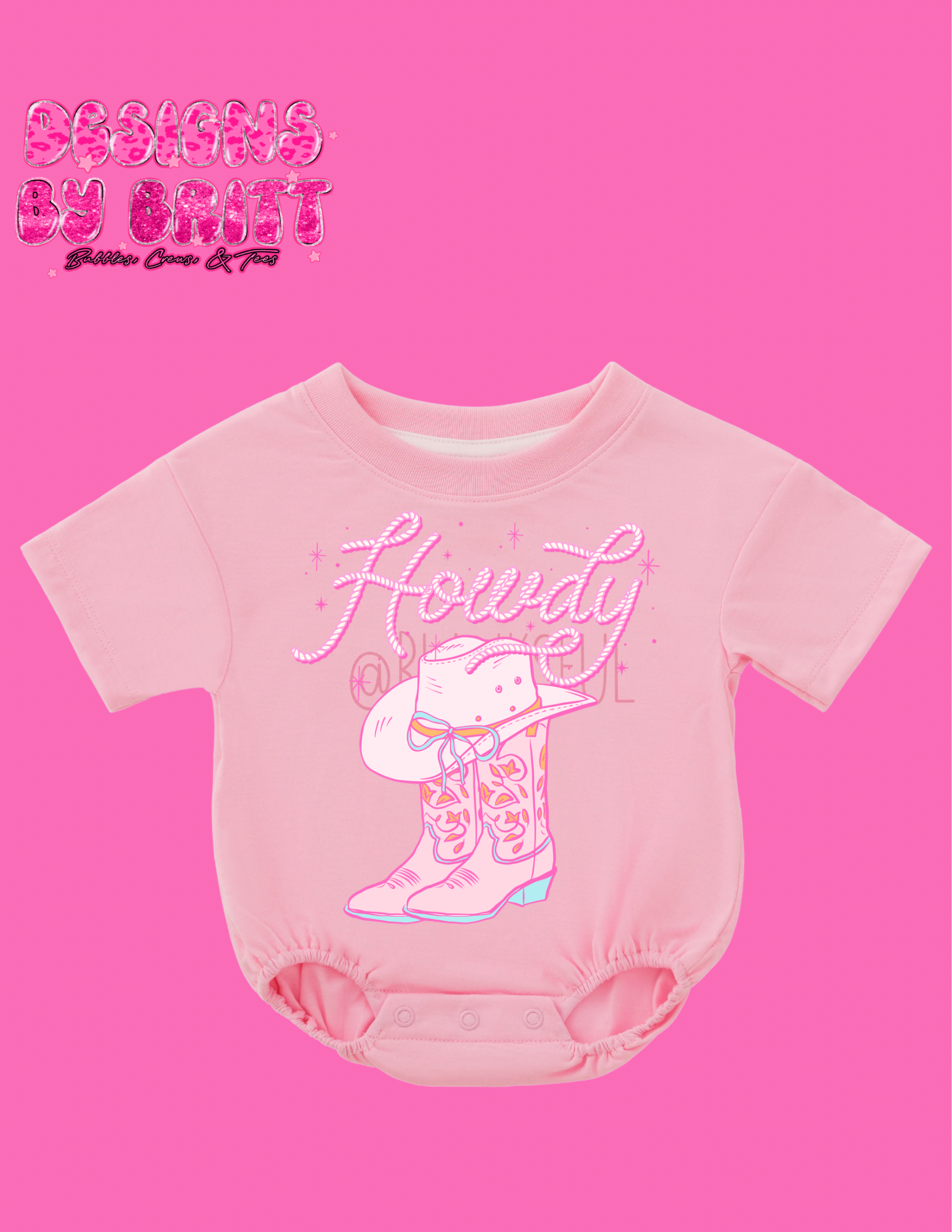 Howdy Short Sleeve Bubble