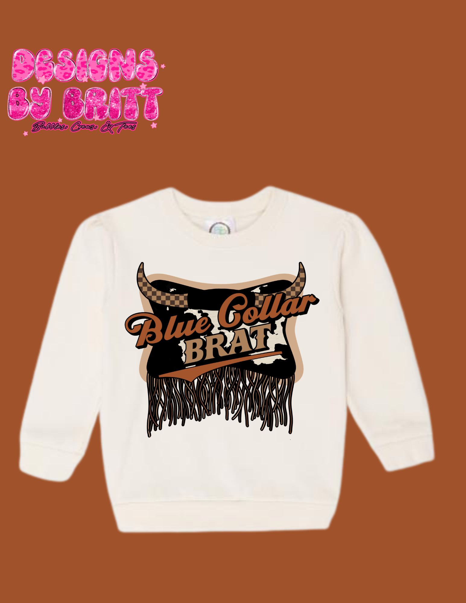 Blue Collar Brat Crew Neck