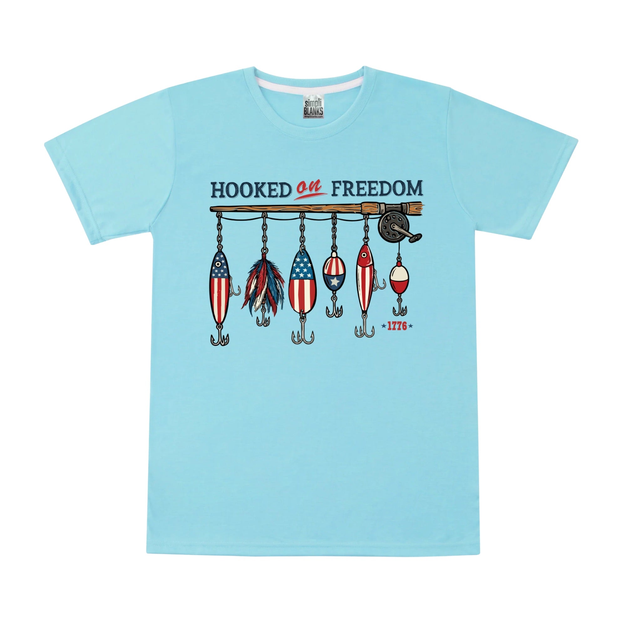 Hooked On Freedom Youth Tee
