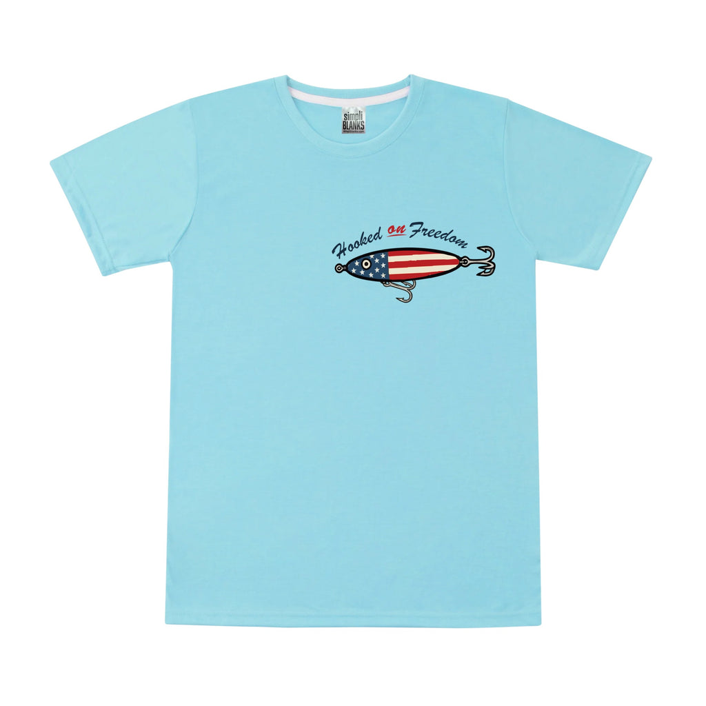 Hooked On Freedom Youth Tee
