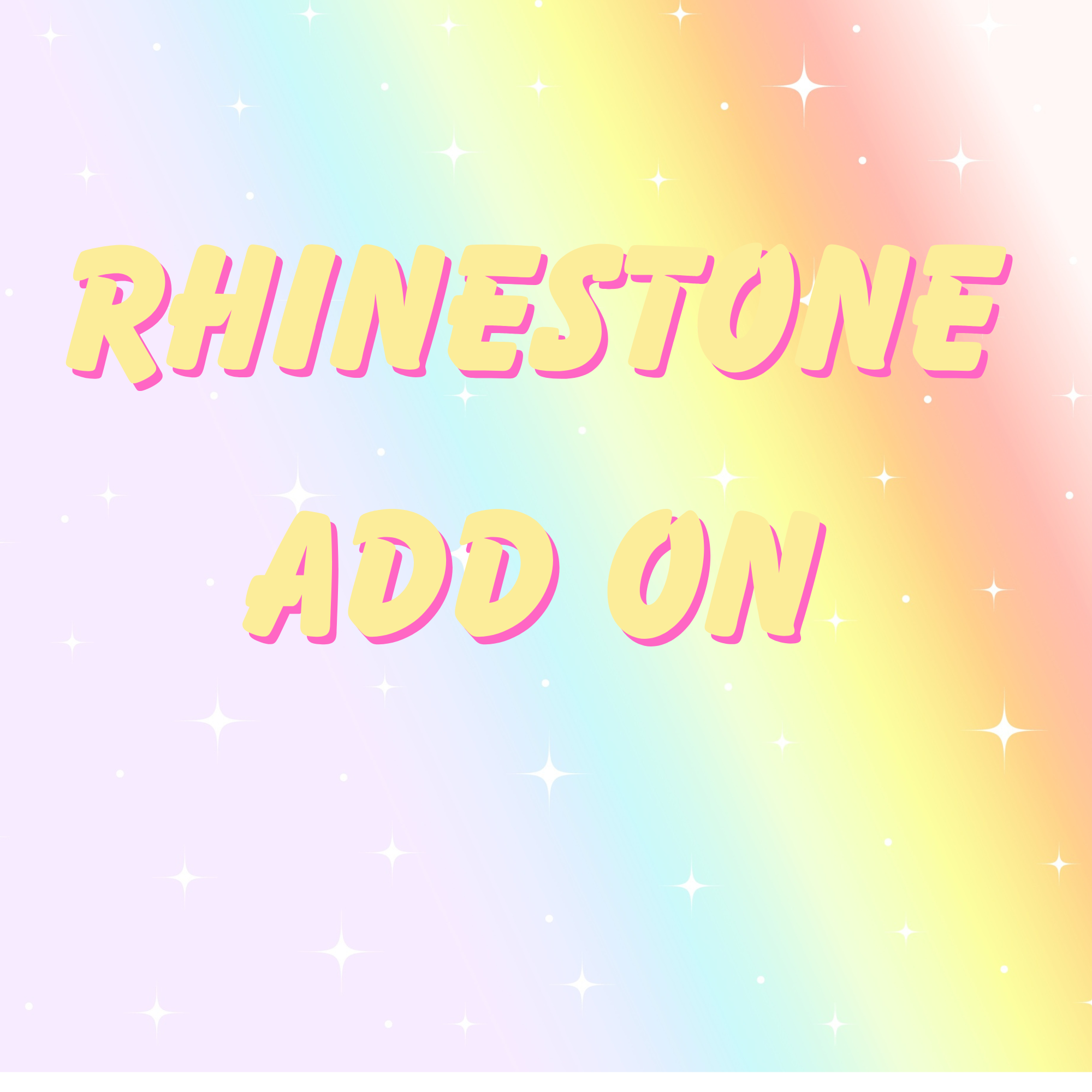 Rhinestone Add on
