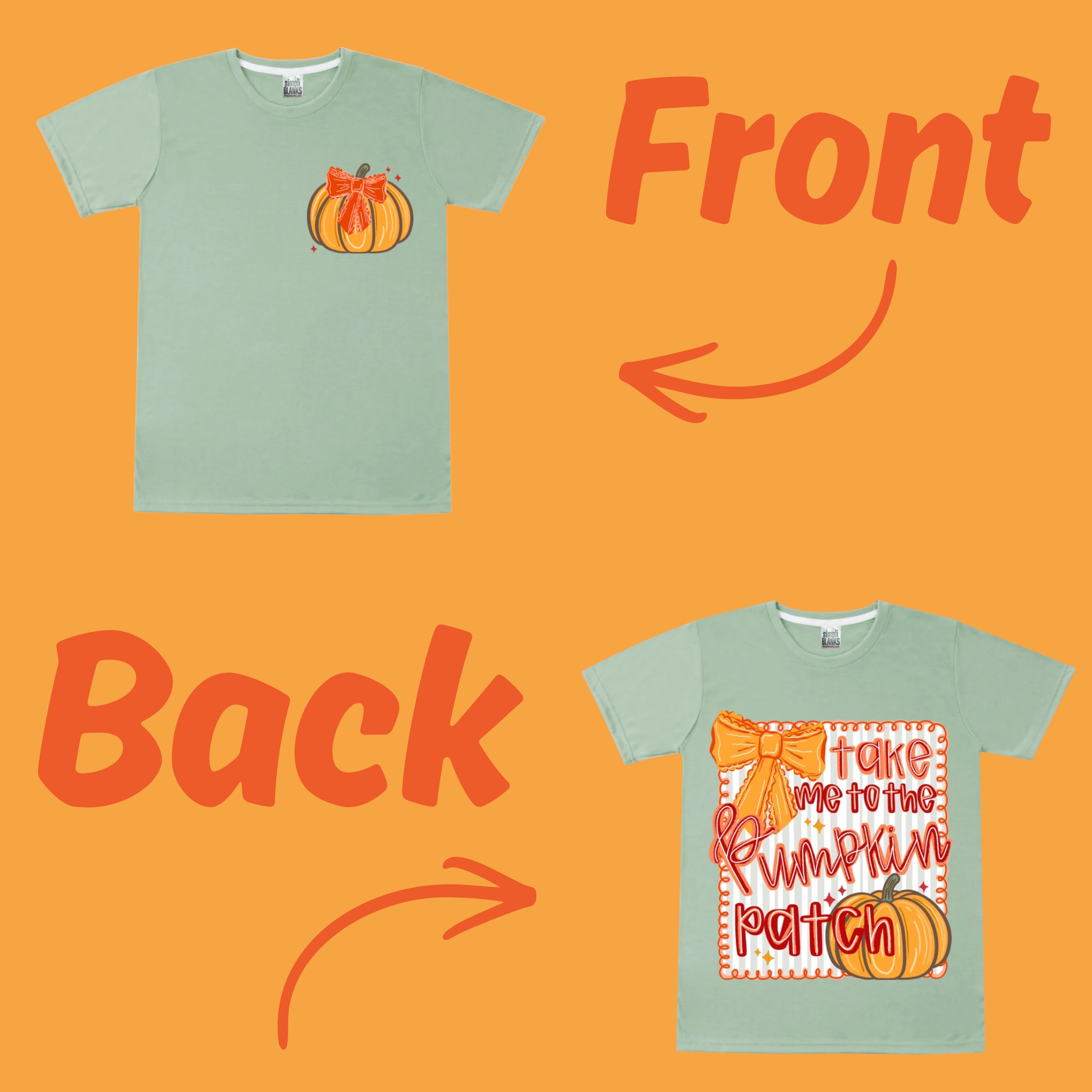 Take Me To The Pumpkin Patch Youth tee