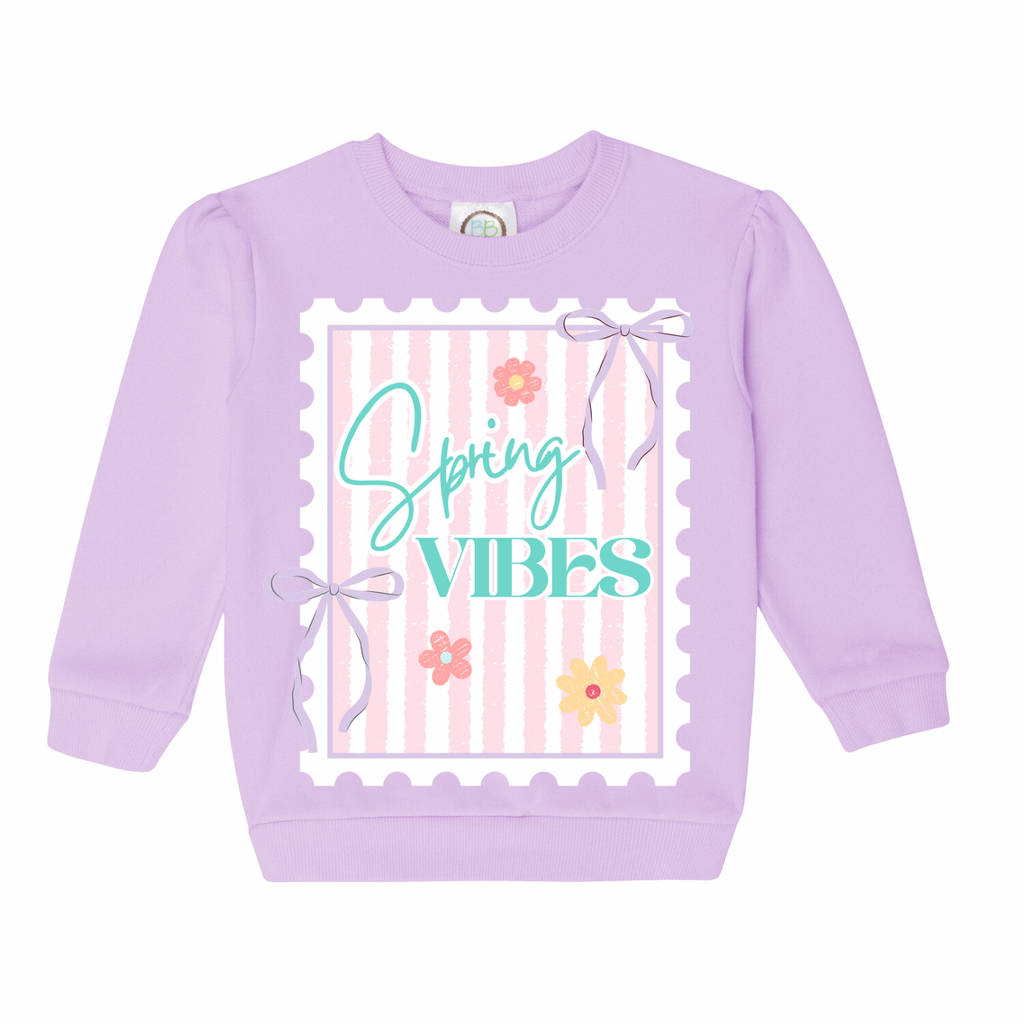 Spring Vibes Crew Neck