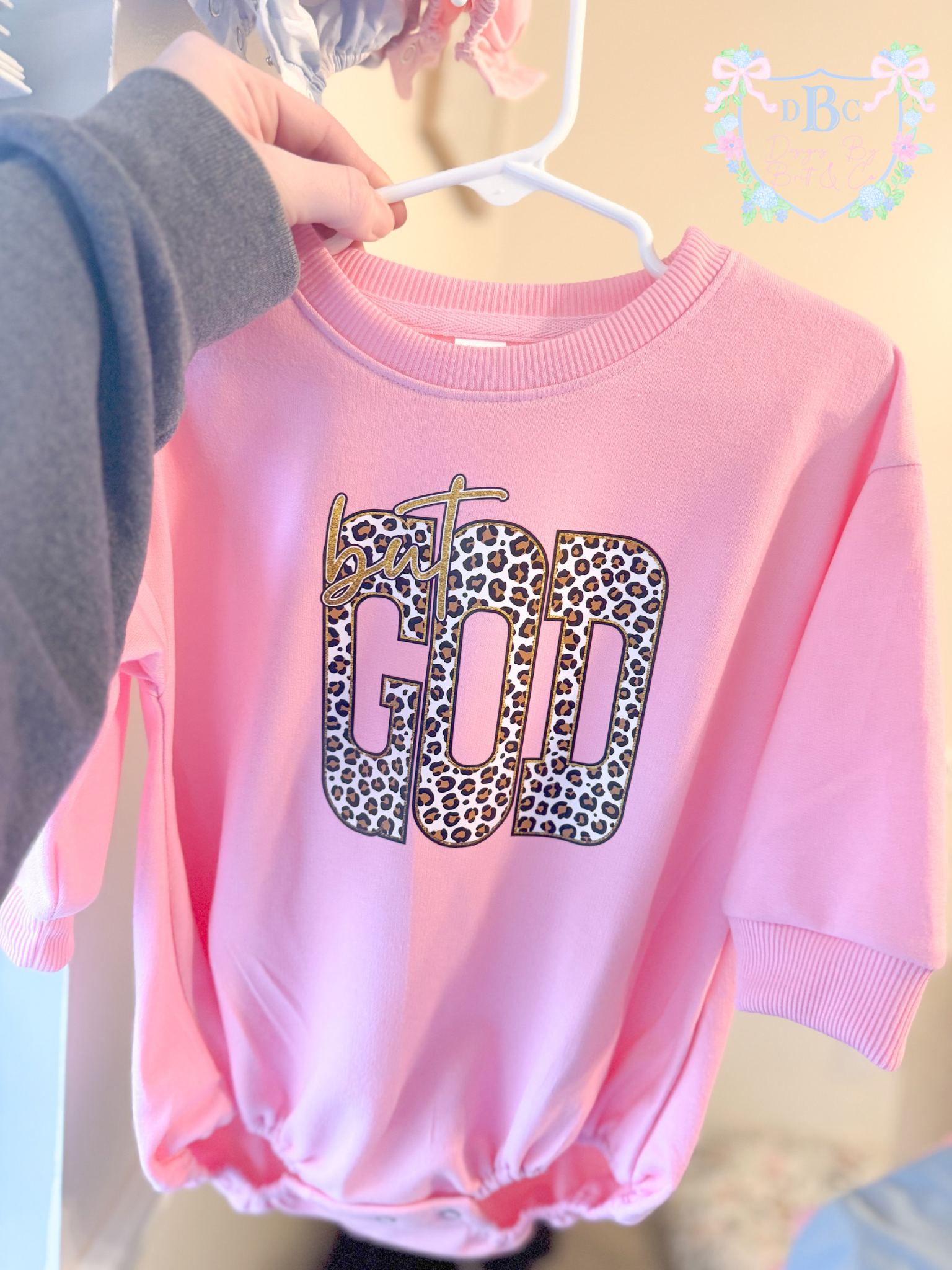 But God Long Sleeve Bubble