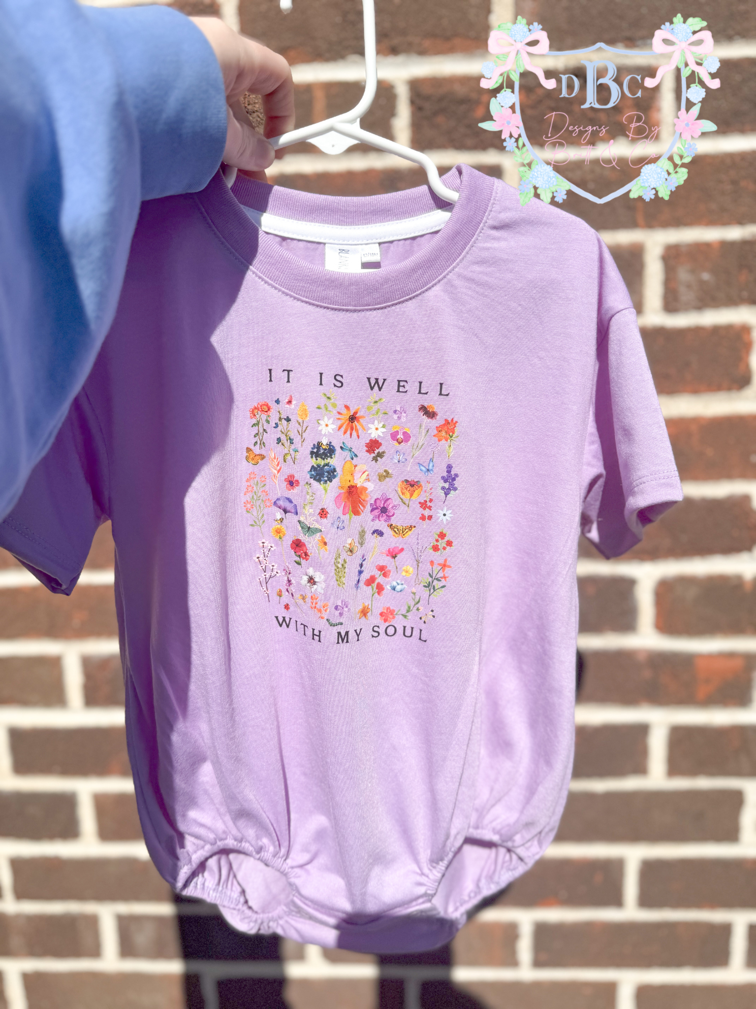 It Is Well With My soul Short Sleeve Bubble