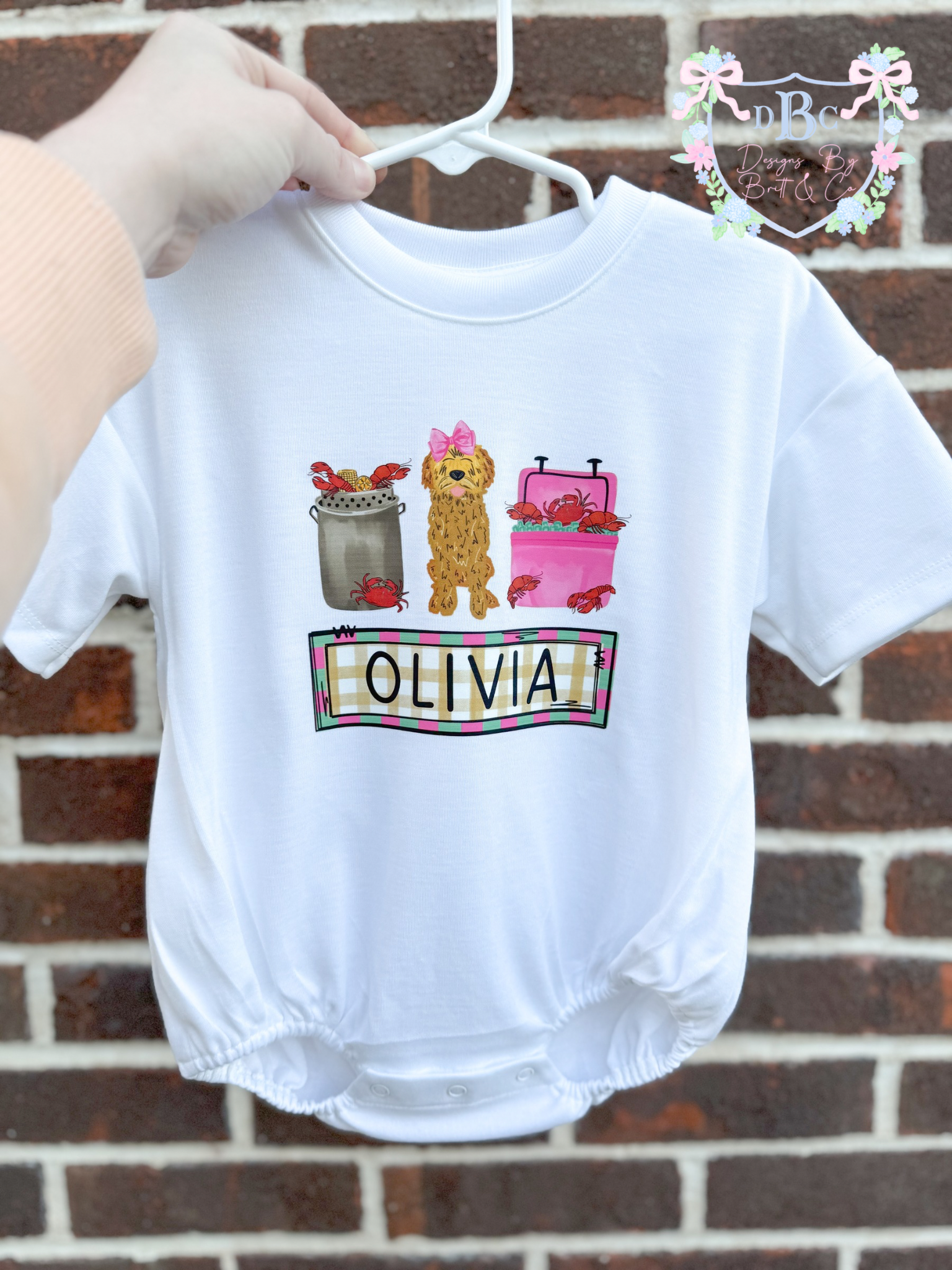 CrawFish Name Custom Bubble