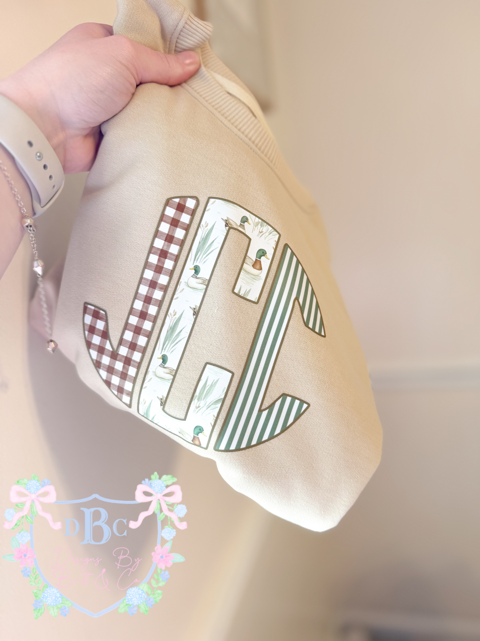 Duck Monogram